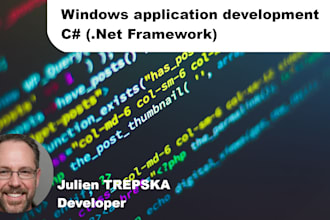 design and code a windows application based on your needs