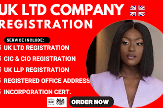 do UK ltd company registration, uk charity, ct600 and uk trademark registration