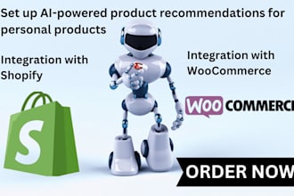 setup ai powered personal product recommendation on shopify woocommerce store