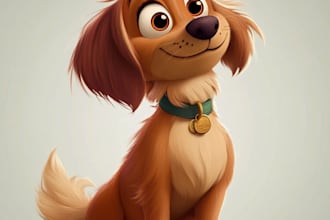 draw your couple into lovely disney cartoon portrait