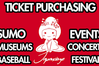 purchase tickets for museums, concerts, and events in japan