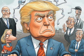 illustrate your political or editorial cartoon