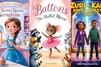children story book illustration children picture book illustration child book