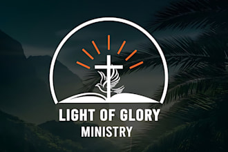 do modern christian, ministry, religious and church logo design