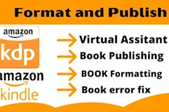paperback kindle ebook book formatting kdp