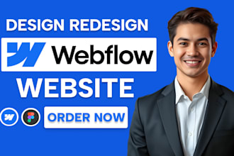 design or develop webflow website, figma to webflow, webflow expert