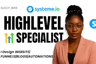 sales funnelsin system io , landing pages, go high level