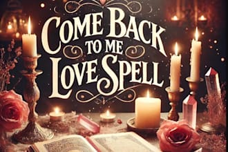 cast powerful  come back to me love spell reconnect reignite your bond