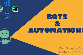python bots, automation scripts, and web scraping tools