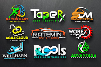 do HQ creative and modern logo design for your business