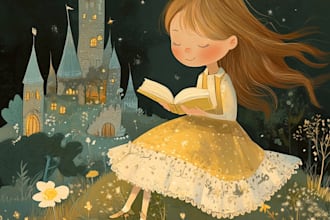 draw children book illustration