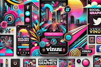 do some creative graphics for your social media post