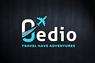 design modern travel, hotel, resort, beach and adventure logo design