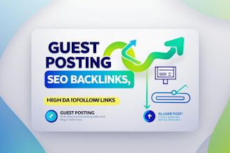boost SEO with guest posts, niche edits, dofollow backlinks on high da sites