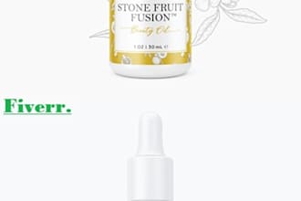 design cosmetics label and product labels as well as boxes