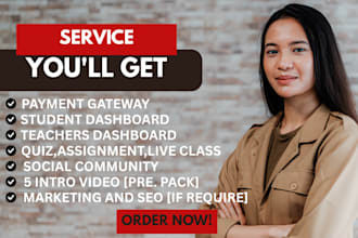build elearning wordpress lms website using tutor lms learndash learnpress