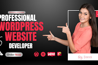 design pro wordpress site, fast, mobile friendly blog portfolio