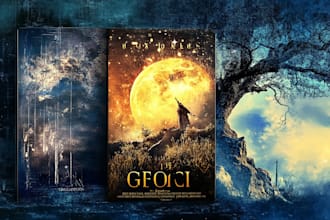 design a stunning fantasy book cover