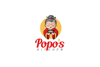 design a mascot character logo restaurant  kitchen branding