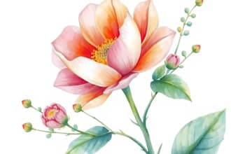 paint watercolour botanical illustration