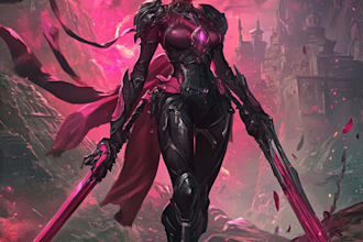 draw the entire body of fantasy for a picture of your fictional, scifi, or role