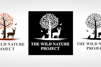 design a modern minimalist tracking or education brand logo