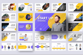 do investor financial startup business pitch desk plan and propasal