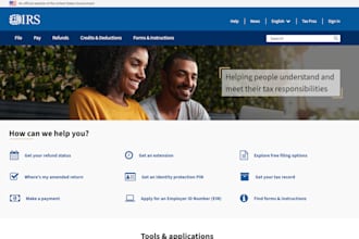 file fax US tax forms 5472, 1120, 1040nr, 1065 for non resident US llc irs