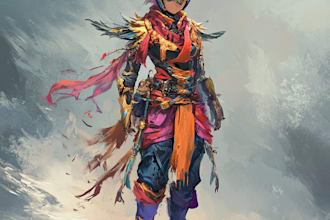 create a character for your role playing, fantasy character