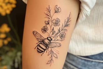 make custom tattoo design, tattoo sleeve