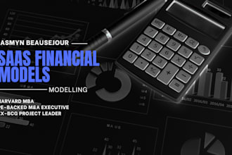 build saas financial models as a harvard MBA and saas finance executive