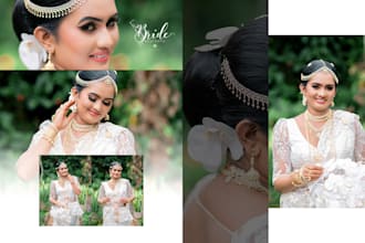 design  wedding albums and retouch your photos professionally