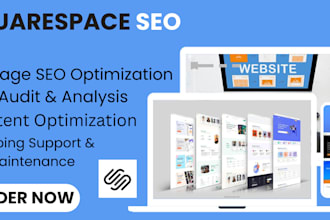 optimize your squarespace website for SEO and develop your e commerce store