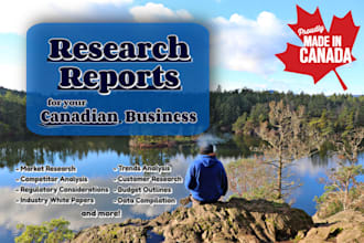 write research reports for your canadian business