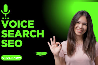 do monthly local seo with voice search, google ranking and profitable keywords
