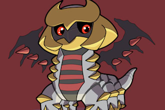 draw you a chibi pokemon in my own style