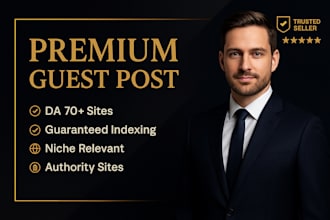 do premium guest post, high da guest post on premium websites