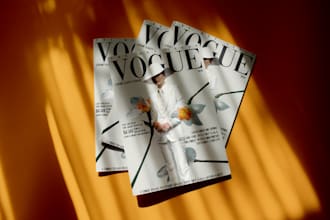 do beautiful magazine design cover