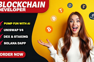 blockchain development dapps, launchpads, defi