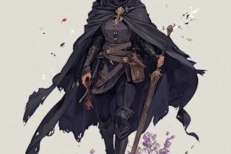 dnd character art and dnd character art
