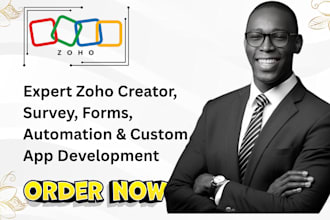 zoho creator zoho survey zoho forms zoho automation custom app development zoho