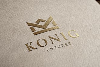 design a professional finance, marketing, or insurance logo