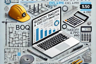 prepare cost estimates boqs and quantity takeoffs