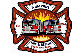 design wonderful fire rescue logo with fastest delivery