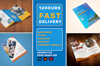 design professional brochure, flyer and leaflet