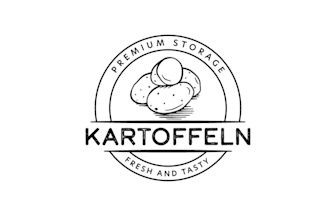 design corporate potato storage containers logo