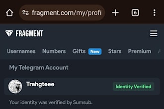 fragment verified account discord chatter telegram chatter fragment telegram ads