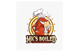 design stand out restaurant chef cajun magic logo