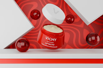 do 3d professional product modeling realistic render