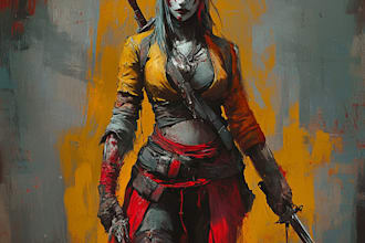 design fantasy horror and fantasy horror character